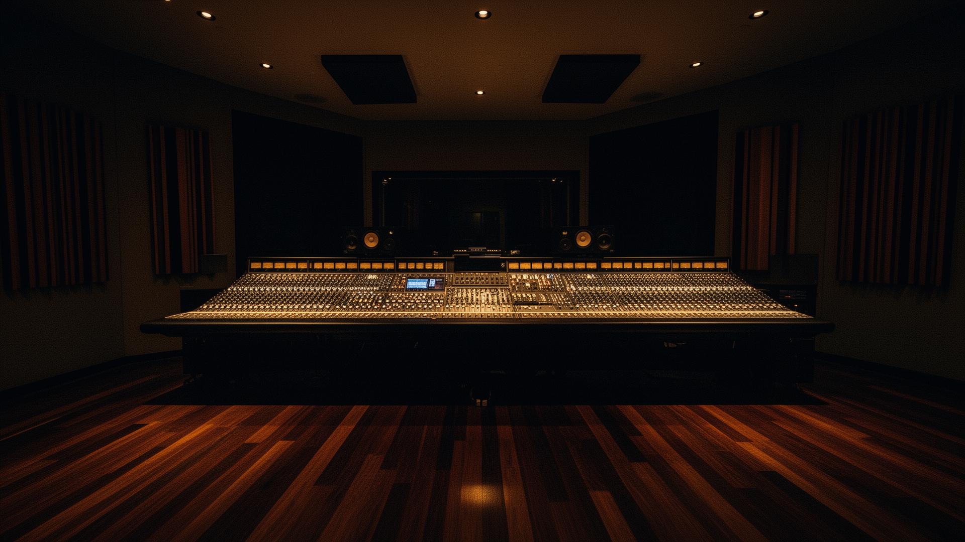 Soni Studios — control room